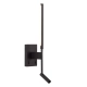 FINAN - Kinkiet - LED - 1x6W+1x3W 2700K - Z punktem ładowania USB - Czarny 68210/09/30 Lucide